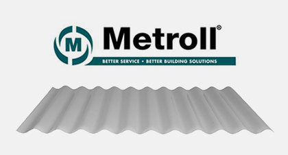 Corrugated Roofing by Metroll